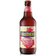 Brothers Rhubarb & Custard Cider Bottles 12x500ml