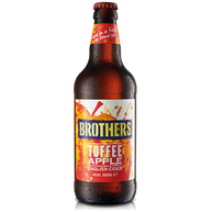 Brothers Toffee Apple Cider Bottles 12x500ml