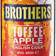 Brothers Toffee Apple Cider Bottles 12x500ml