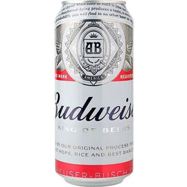 Budweiser Lager Beer Cans 24 x 440ml - Beer