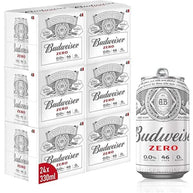 Budweiser Zero Alcohol Free Cans 24 X 330ML - Cans