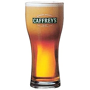 Caffreys Irish Ale Beer Glass