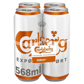 Carlsberg Export Lager Beer Cans 24x568ml