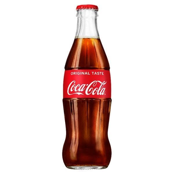 Coca Cola Glass Contour Bottles 24x330ml