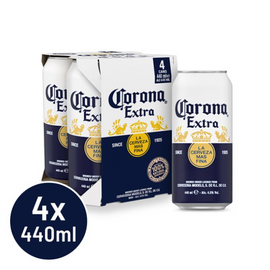 Corona Extra 24 x 440ml Cans - NEW SIZE