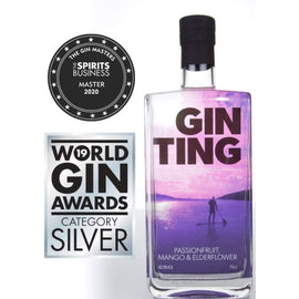 Ginting Passionfruit Mango & Elderflower Gin 70cl