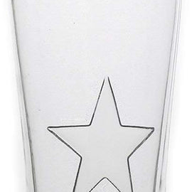 Heineken Red Star Half Pint Glass
