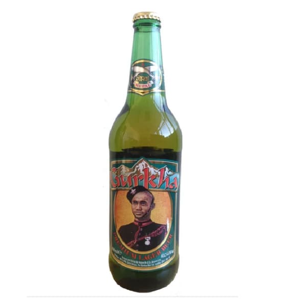 Gurkha Premium Lager Beer Bottles 12x660ml - Beer