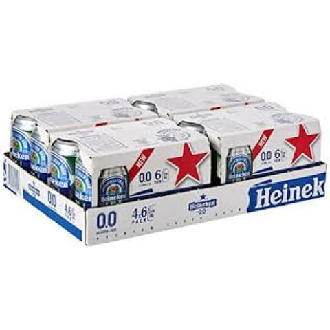 Heineken Alcohol Free Lager Cans 24x330ml - 330ml - cans