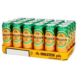 Holsten Pils Lager Pint Size Cans 24x568ml