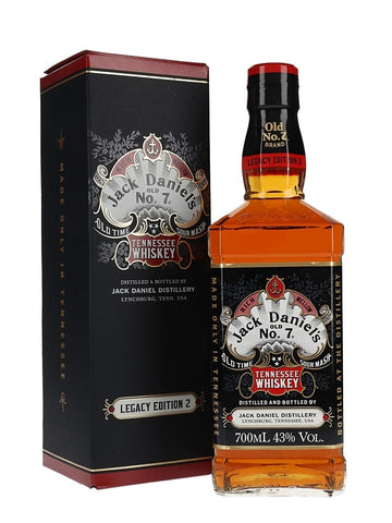Jack Daniel's Old No 7 Whiskey Legacy Edition 2, 70cl