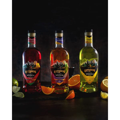 Kopparberg Lemon Flavour Vodka 70cl - Bottle