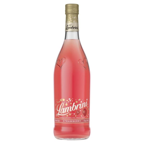 Lambrini Strawberry Lightly Sparkling Wine 75cl - Perry