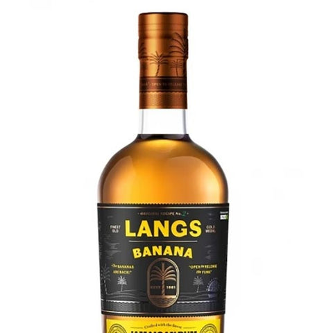 Langs Banana Jamaica Rum 70cl