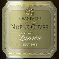 Lanson Noble Cuvee 1998 Brut Champagne