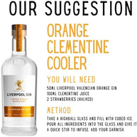 Liverpool Valencian Orange Small Batch Organic Gin 70cl