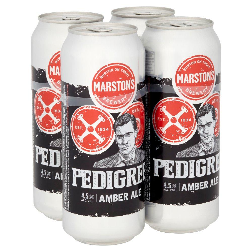 Marston's Pedigree Amber Ale Cans 24x500ml