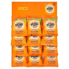 Jacobs Baked Mini Cheddars Original Cheese Snacks  Card 12x35g