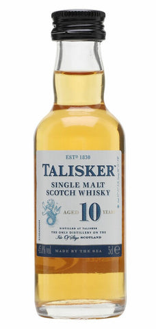 TALISKER 10 YEAR OLD WHISKY MINIATURE (5CL)