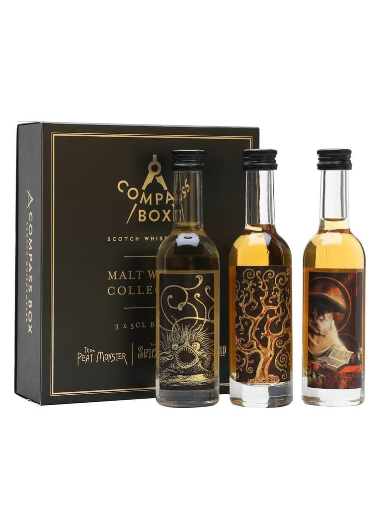 Compass Box Malt Whisky Collection Range Gift Pack 3x5cl