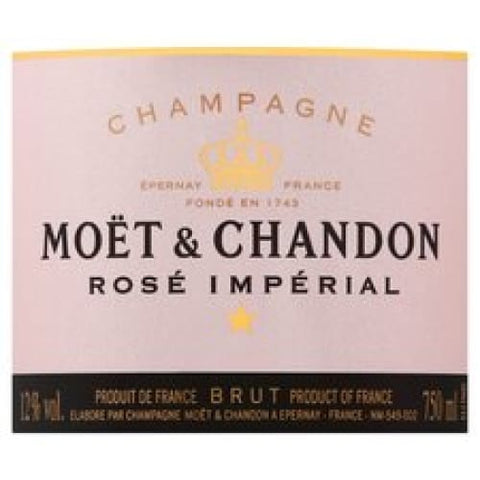 Moet & Chandon Rose Non Vintage Champagne 75Cl - Boxed - 75cl - Bottle