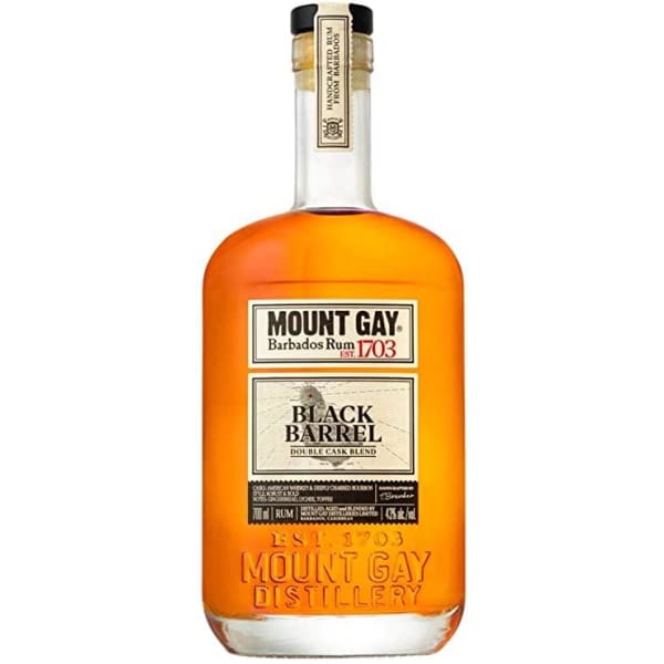 Mount Gay Barbados Rum Black Barrel Double Cask Blend 70cl - Rum