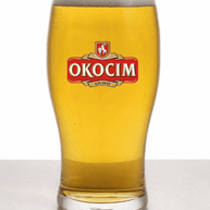 Okocim Poland Beer Glass