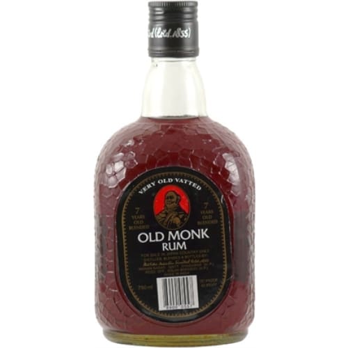 OLD MONK RUM 75CL - ABV 42.8%