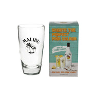 Malibu Rum Pina Colada Highball Glass & Gift Box 50cl