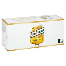 San Miguel Premium Lager Beer Cans 10x440ml