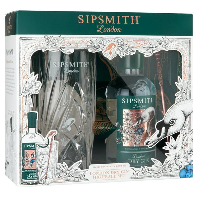 Sipsmith London Dry Gin Highball Gift Set