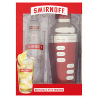 Smirnoff Miniature, Glass & Cocktail Shaker Gift Set