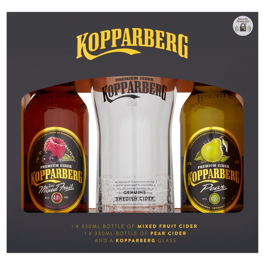 Kopparberg Cider x 2 and Glass Gift set