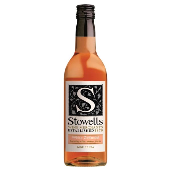 Stowells White Zinfandel Rose 12 x 187ml - Single Serve Wine - Wine