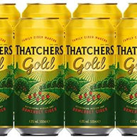 Thatchers Gold Cider Cans 24x500ml