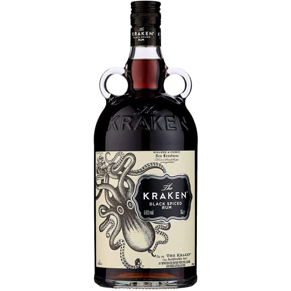 The Kraken Black Spiced Rum 1L - Rum