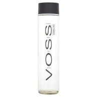 Voss Sparkling Water Glass Bottle 375ml
