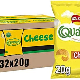 Walkers Quavers Cheese Snacks 32x20g
