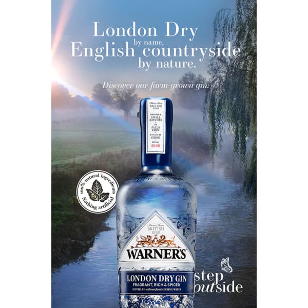 Warner’s London Dry Gin 70cl