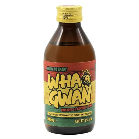 Wha Gwan Pineapple Coconut Rum Tonic 20cl - NEW FLAVOUR