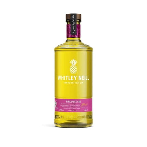Whitley Neill Pineapple Gin 70cl - New Flavour - Liquor & Spirits