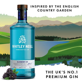 Whitley Neill Handcrafted Blackberry Gin 70cl