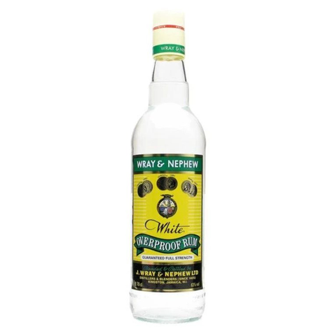 Wray & Nephew Over Proof White Rum 70cl