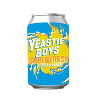 Yeastie Boys SUPERFRESH Helles Lager Cans 12x330ml - Beer
