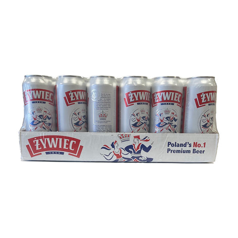 Zywiec Premium Beer 24 X 500ml Cans